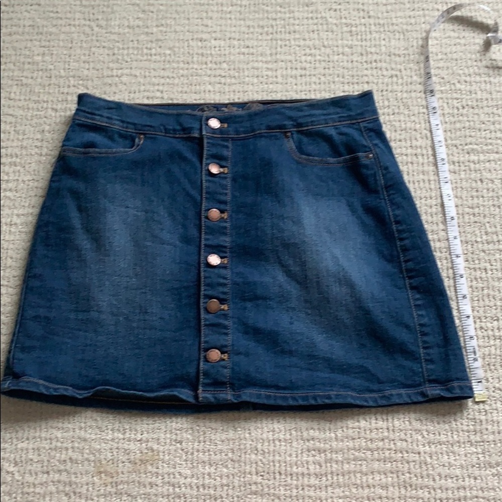 Denim skirt